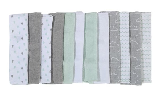 12 Pack Face Washers