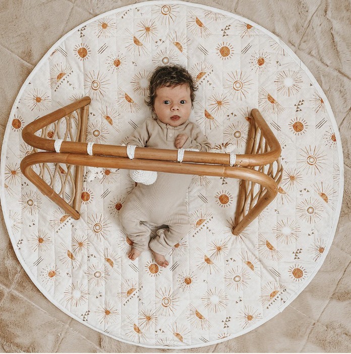 Waterproof Padded Play Mat | Bohemian Sunshine