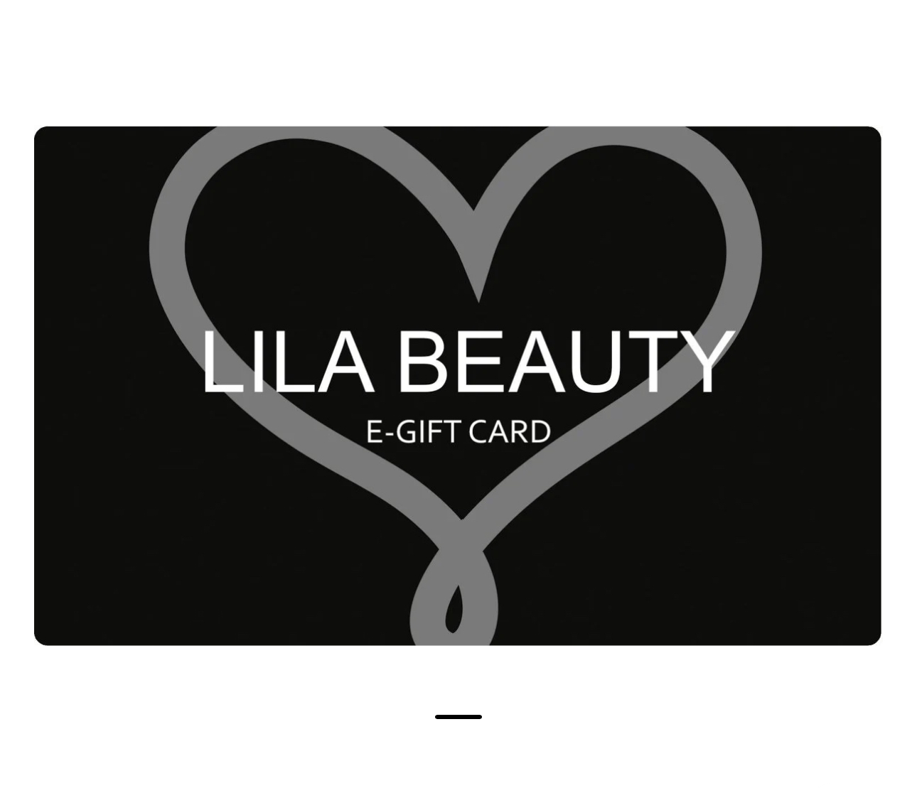 Lila Beauty Gift card