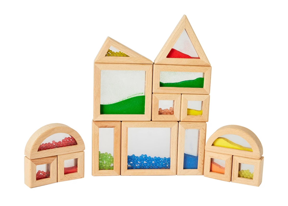 15 pcs sensory block set