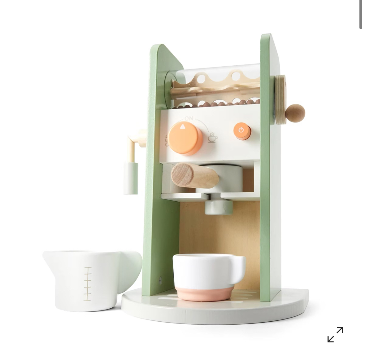 Wooden coffee machine