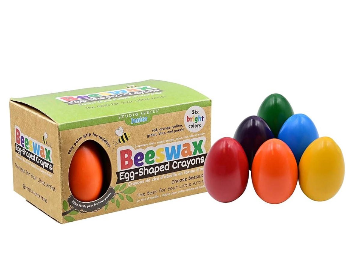 Egg crayons