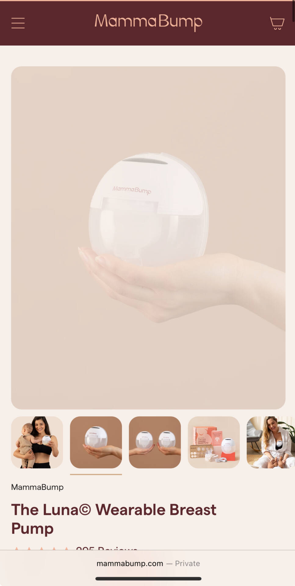 Portable Breast Pump