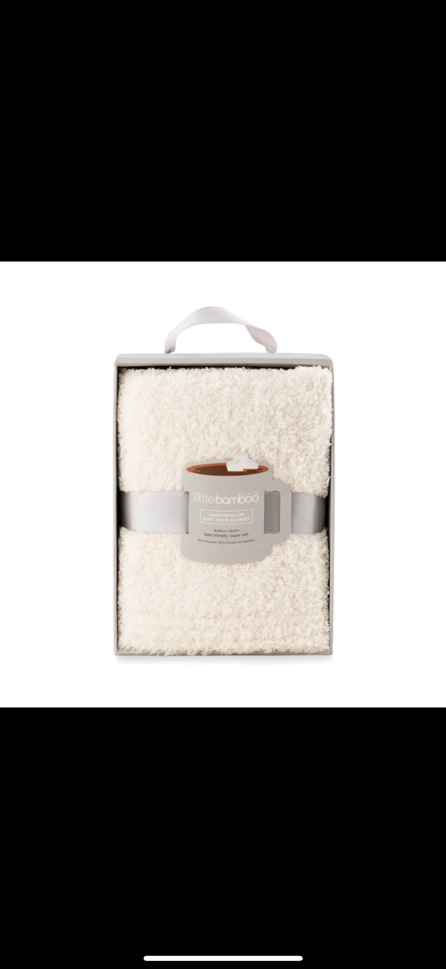 Blanket - Little Bamboo - Marshmallow Natural