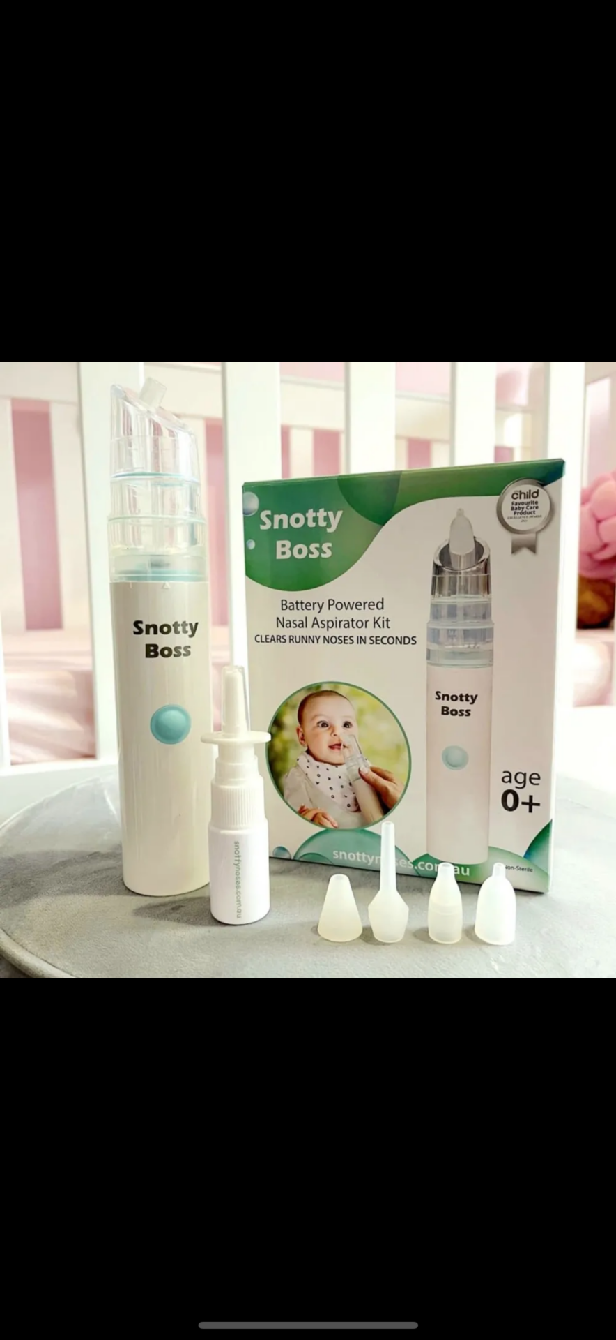 Snotty Boss Nasal Aspirator Kit