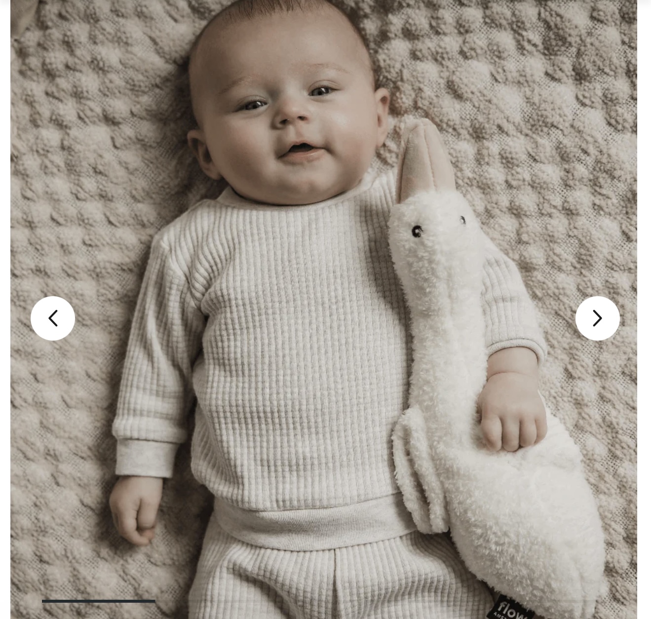 Flow Amsterdam Liva Goose Heartbeat Comforter - Beige