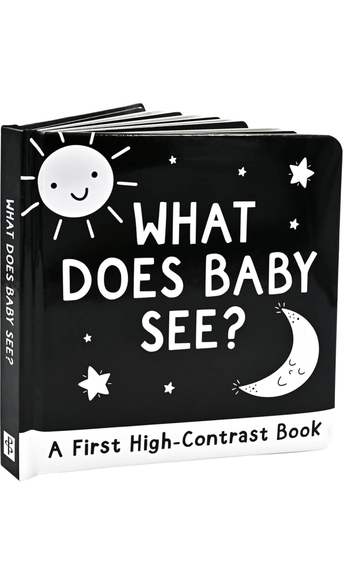 High contrast baby book