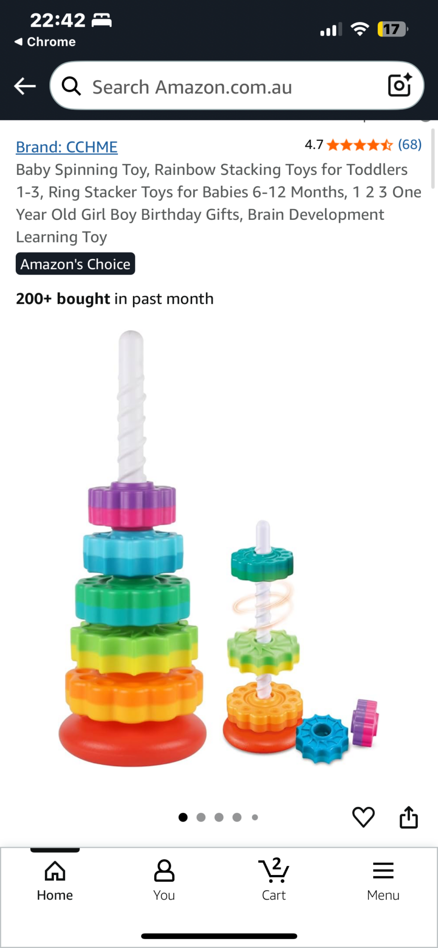 Spinning toy
