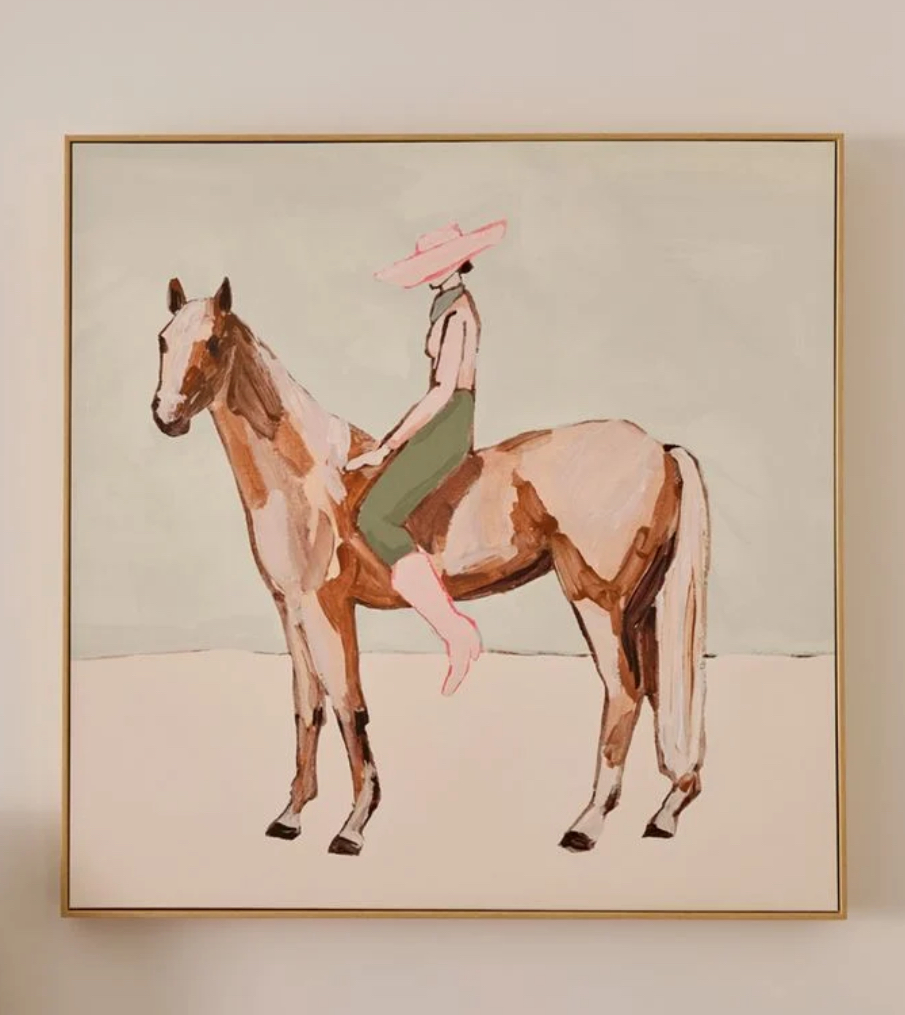 Estate Western Steed Canvas