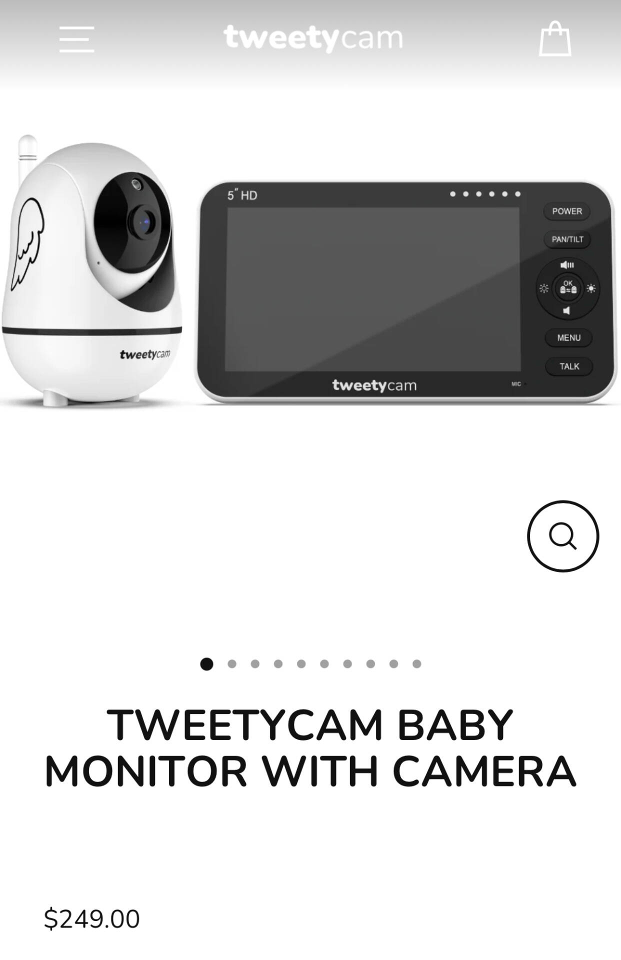 Tweetycam: No wifi - Baby sleep camera