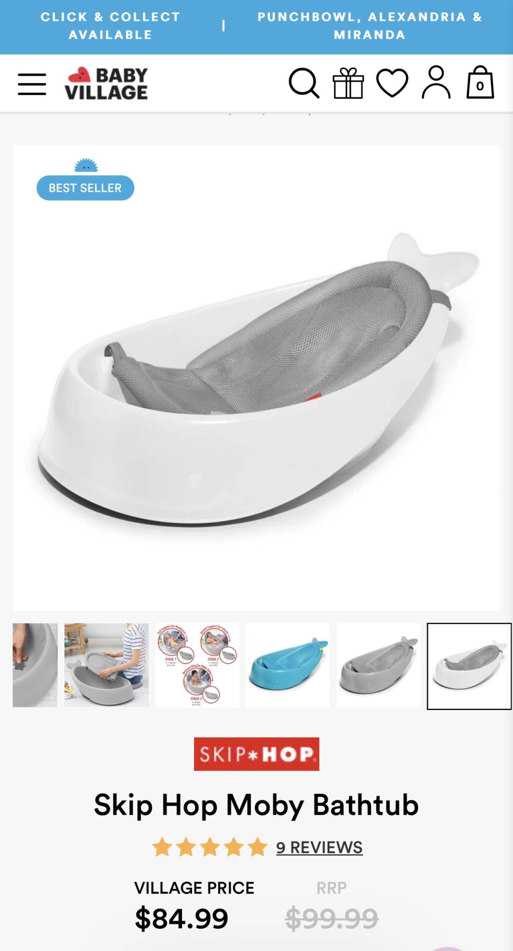 Newborn Bath - White colour