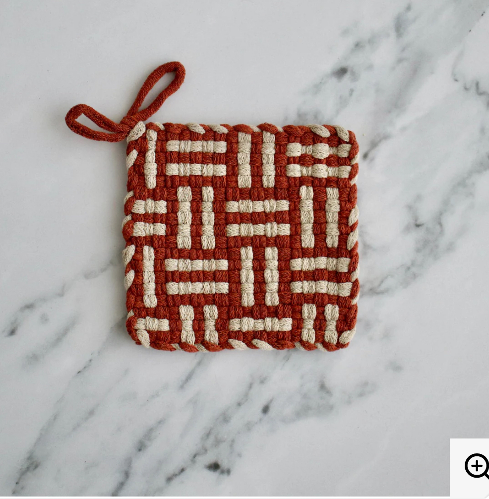 Handwoven potholder
