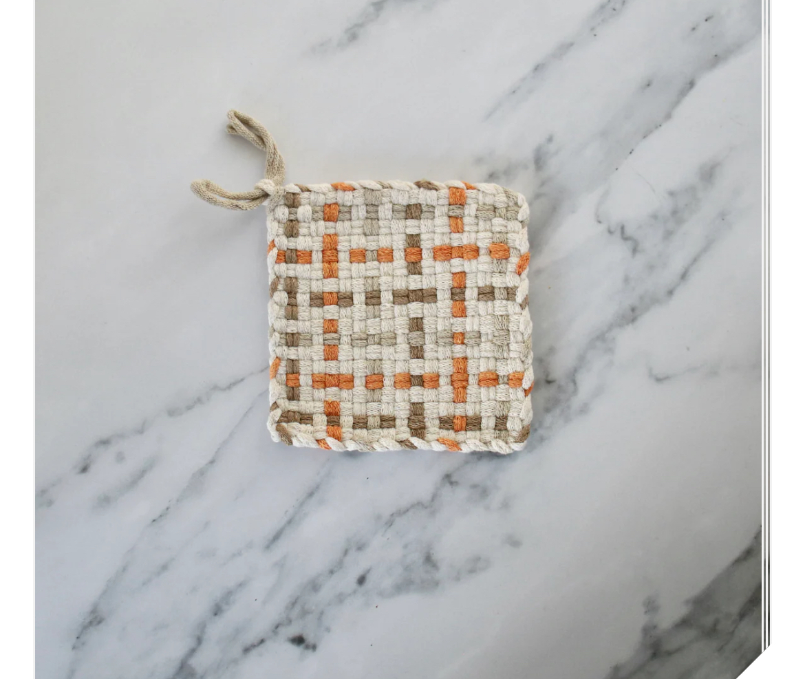 Handwoven potholder