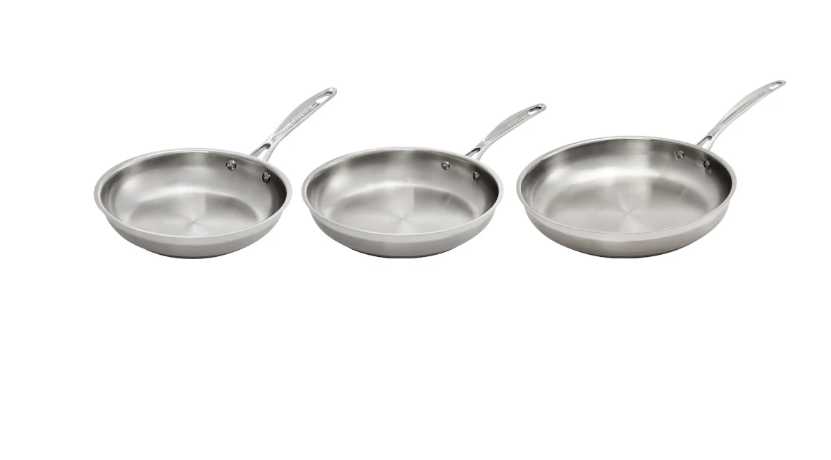 Baccarat iconiX Tri Frypan 20cm, 24cm & 28cm