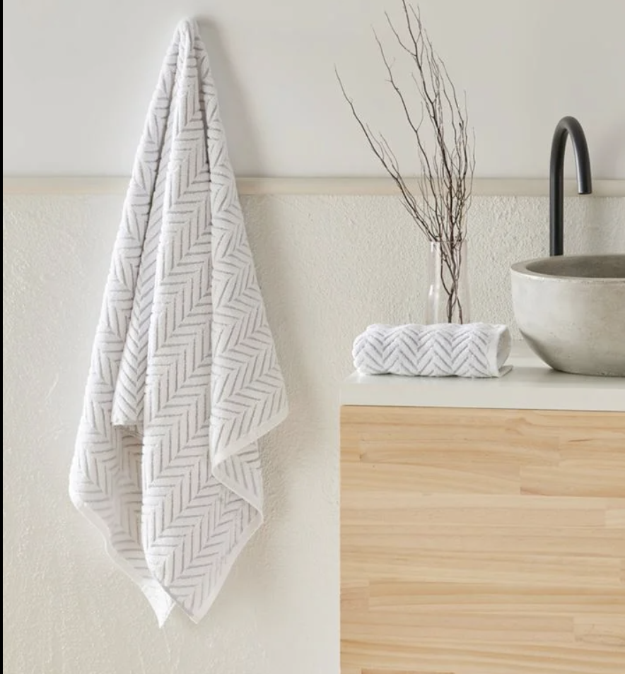 Adairs Mimosa White Textured