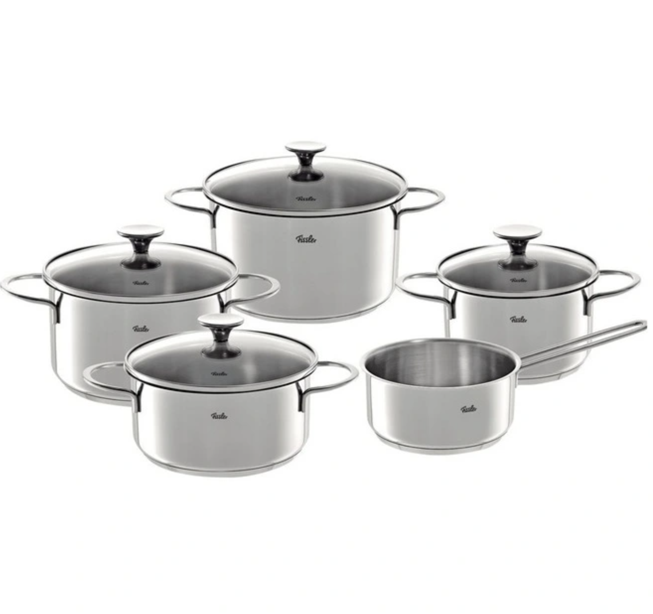Copenhagen Set Stew Pot (16/20/24cm) in Stainless Steel