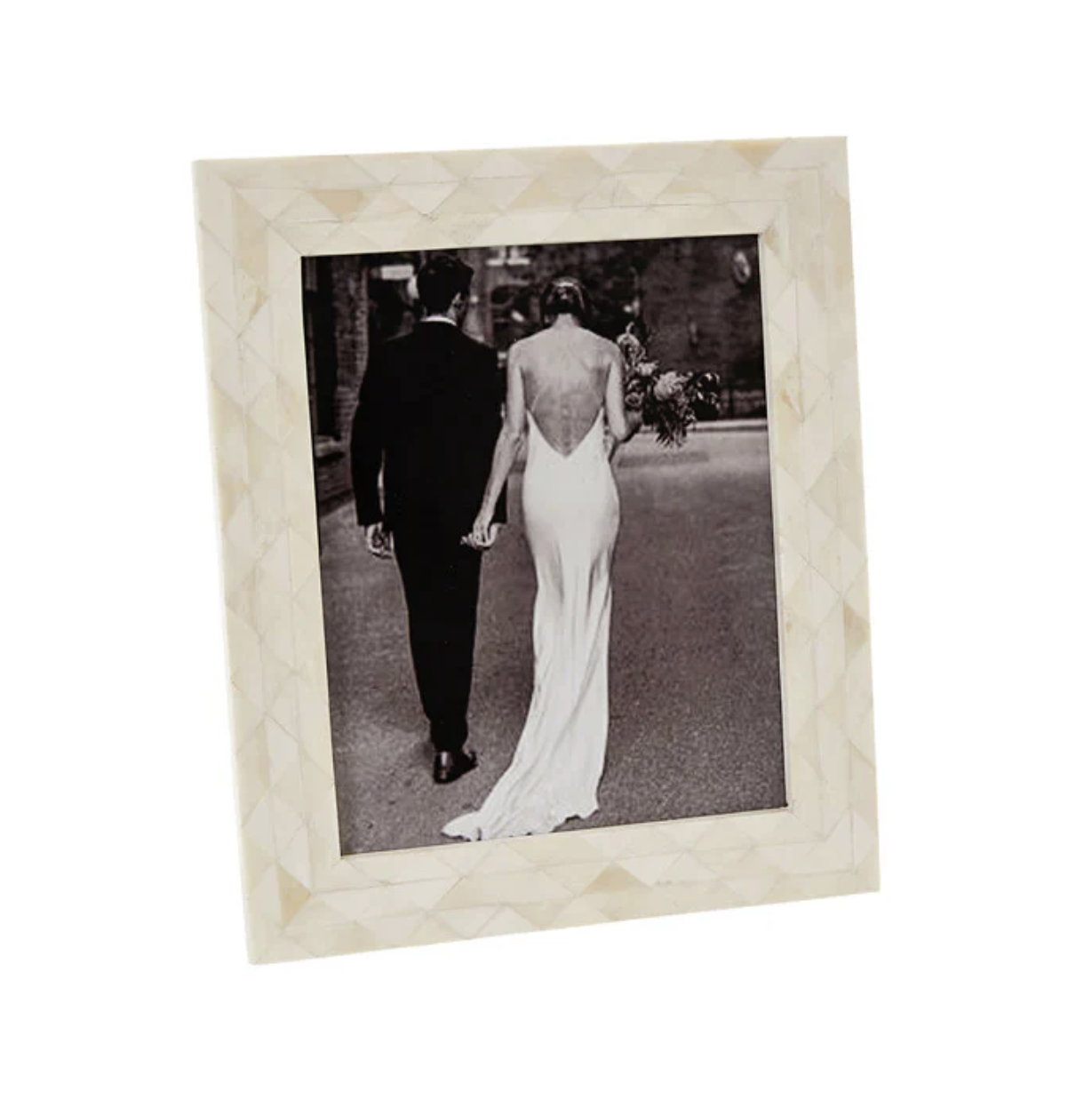 Elegance Bone Inlay Picture Frame : Large