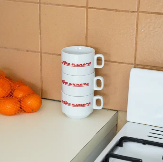 Red Line Stacker Mug