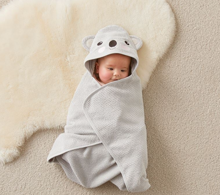 Hooded Baby Towels x 2