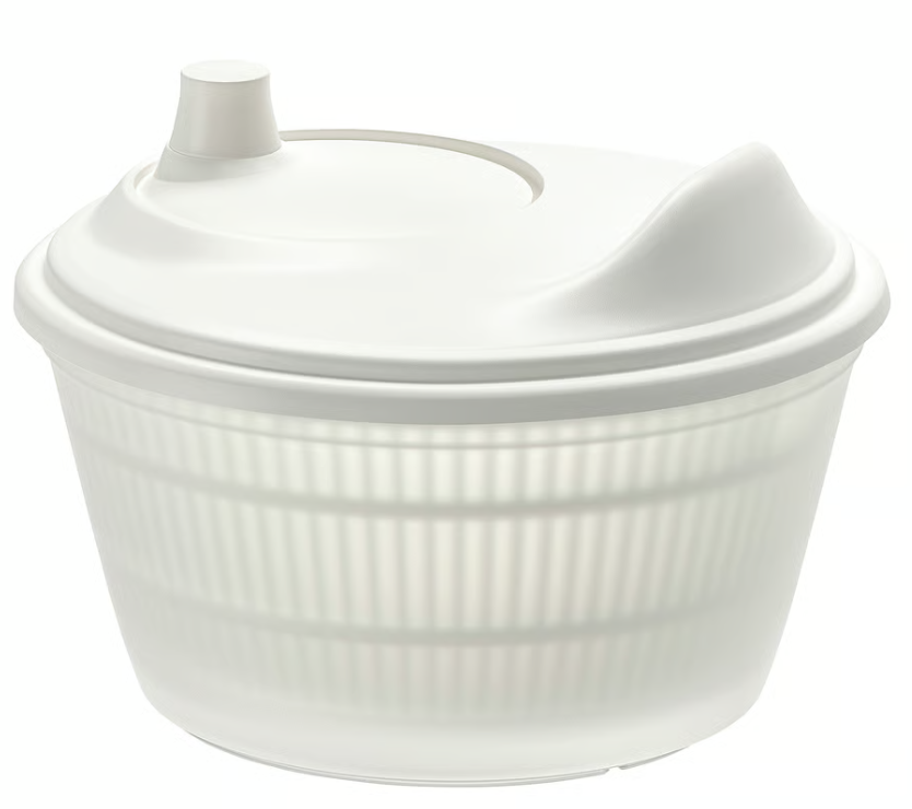 Salad spinner, white