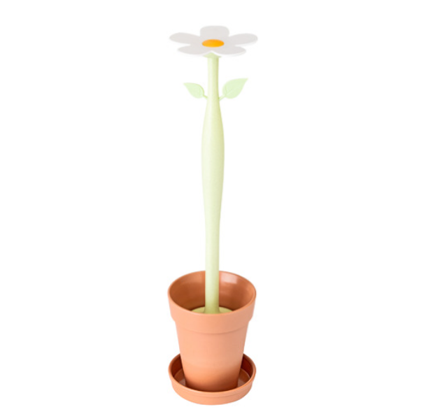 2 Piece Flower Toilet Cleaning Set