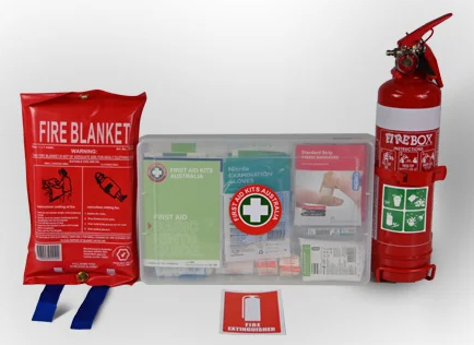 Home Kitchen First Aid & Fire Safety Bundle