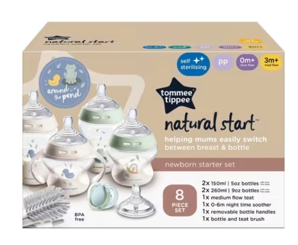Newborn Baby Bottle Starter Set