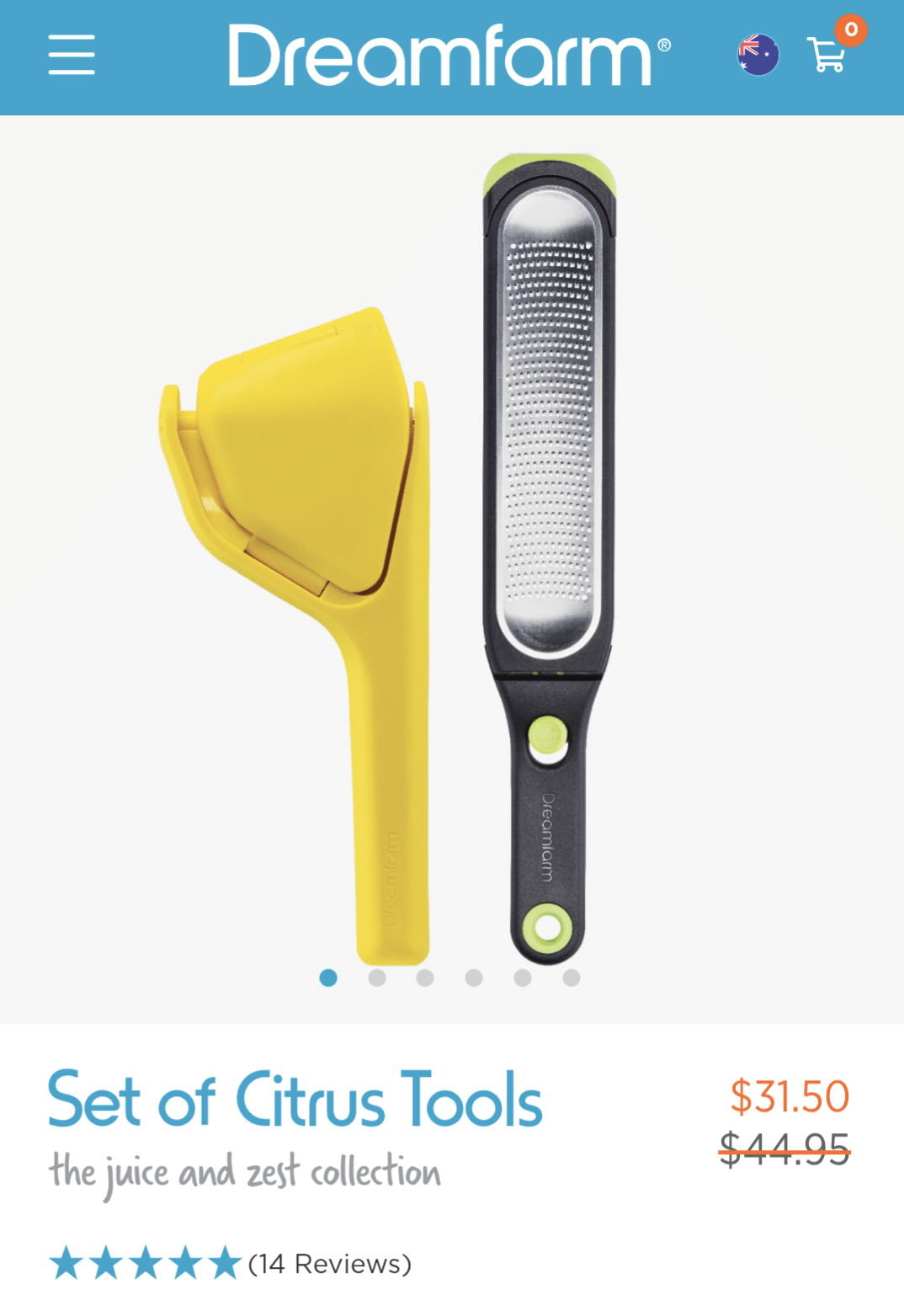 Citrus Juicer & microplane