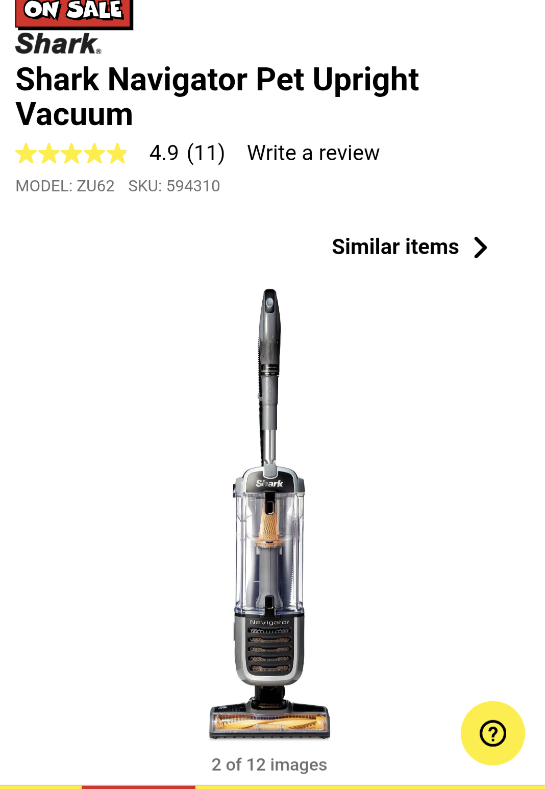 Shark Vacuum Cleaner