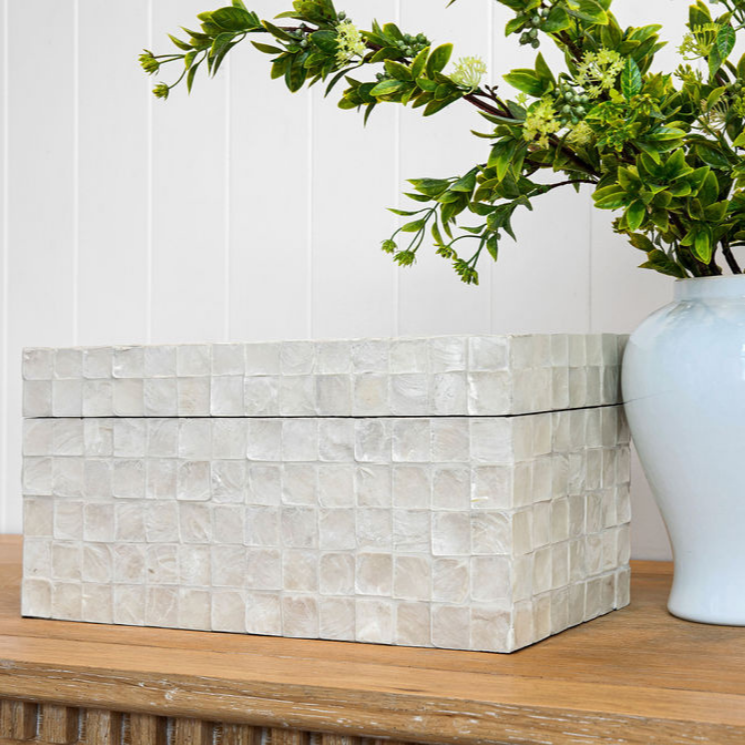 Mother Of Pearl Trinket Box