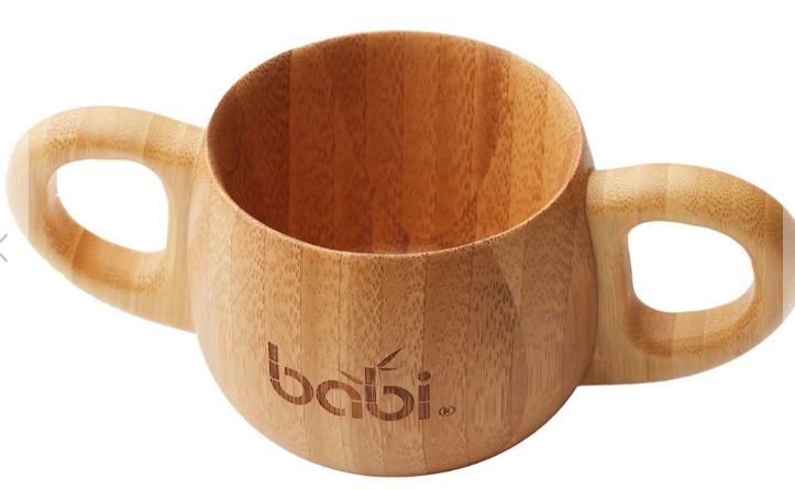 Bamboo baby training Cup