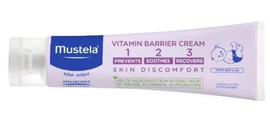 Mustela Vitamin Barrier Cream 100ml