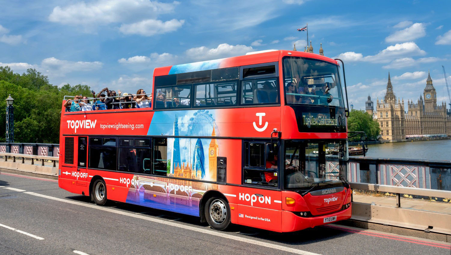 Transport: Hop-on-Hop-off Bus Tour Pass for London