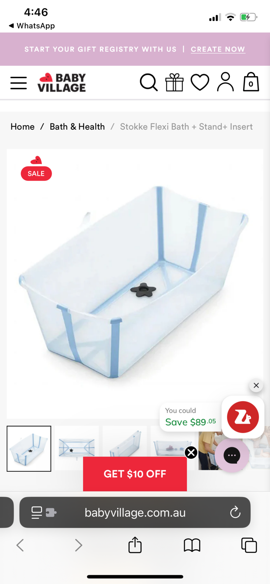 Flex bath