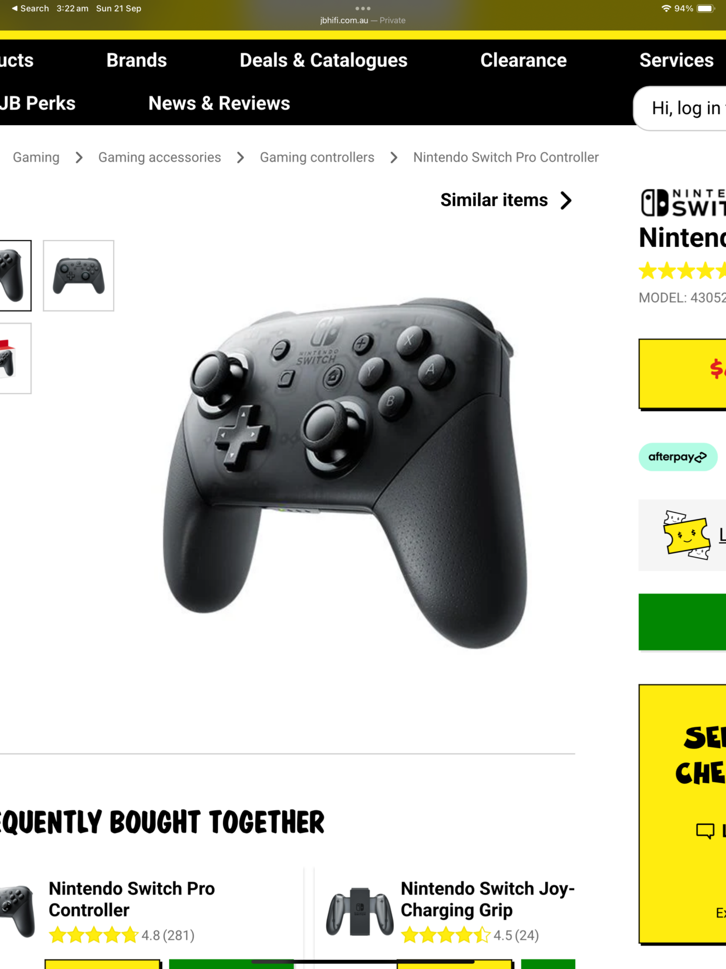 nintendo switch controller