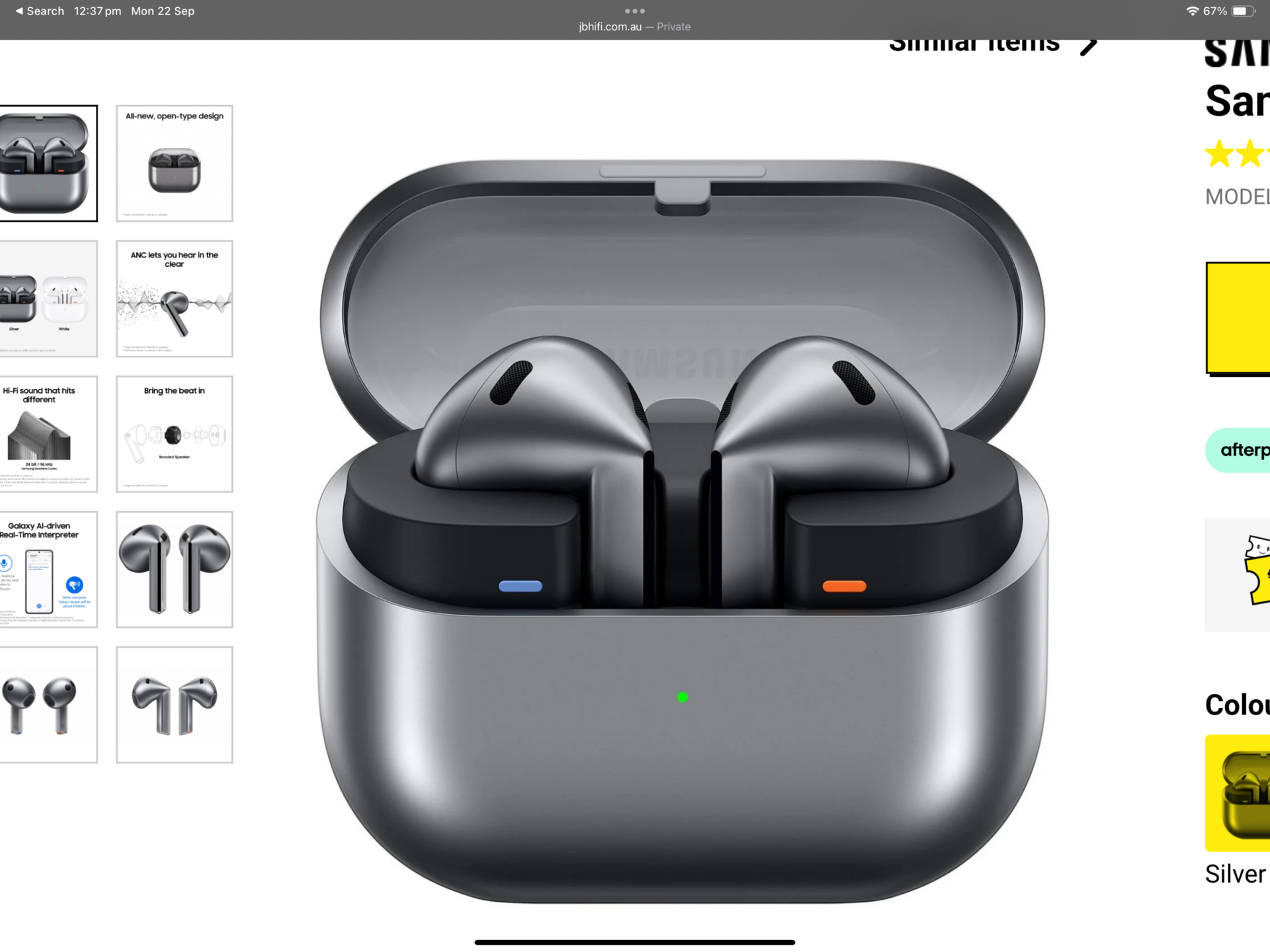 Samsung galaxy buds 3 (NOT PRO)