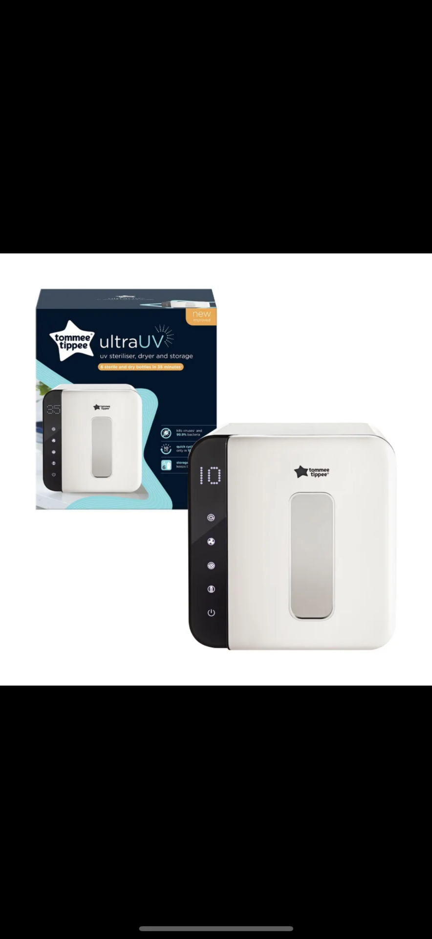 UV Steriliser and Dryer - Tommee Tippee