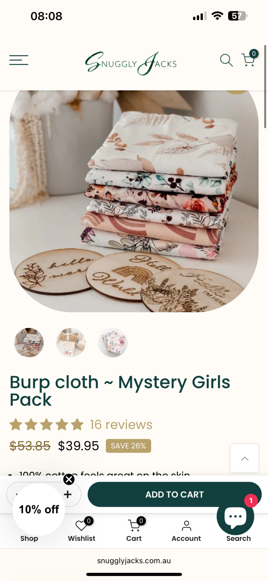Burp Cloths