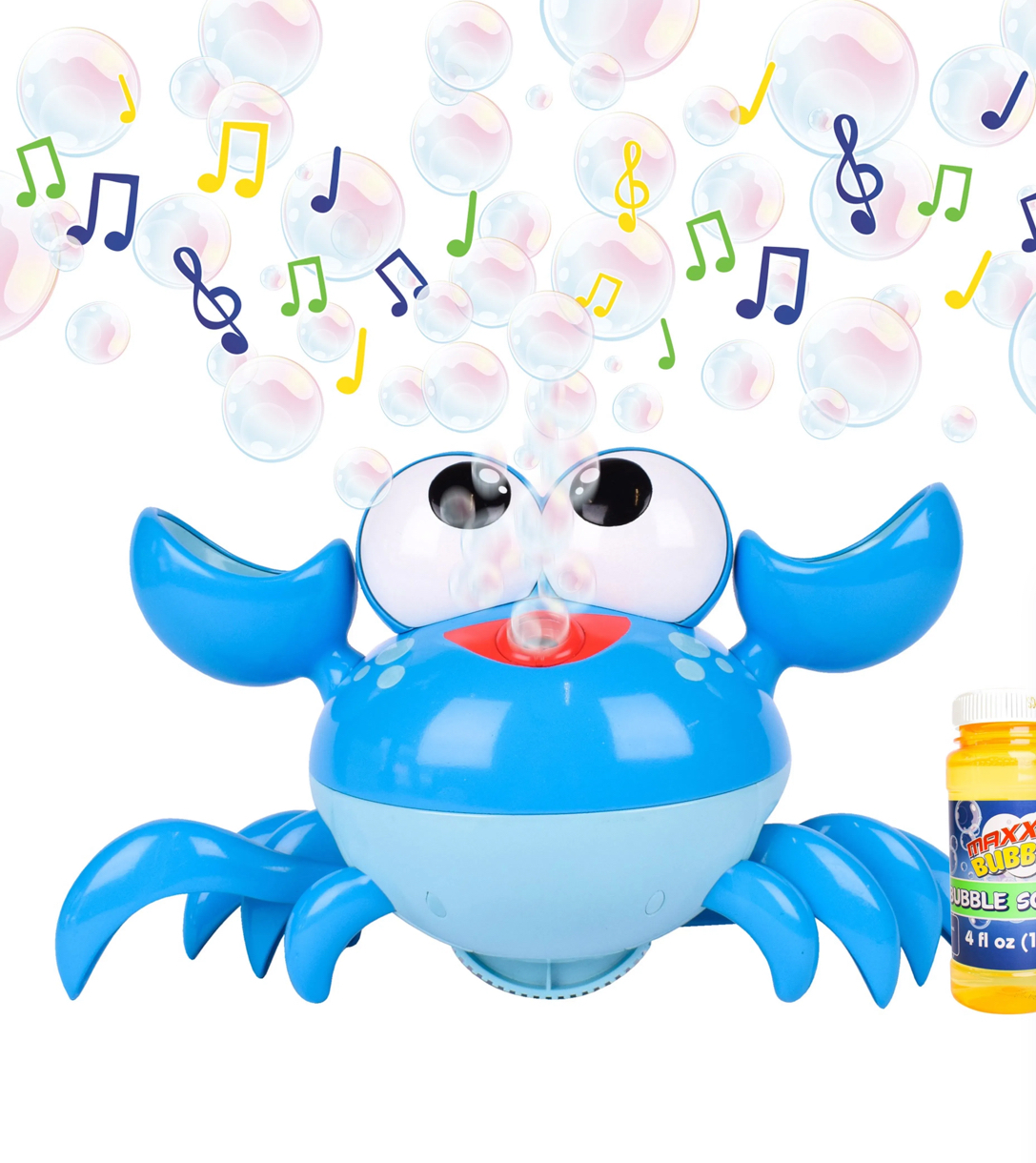 Dancing crab bubbler