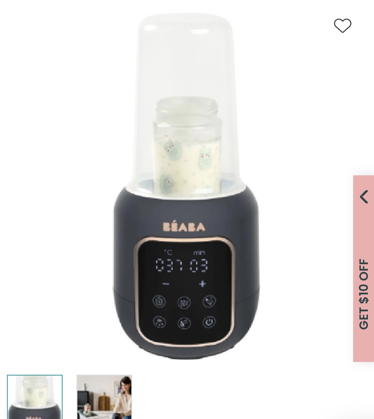 Beaba 5 In 1 Multi Milk Bottle Warmer Night blue
