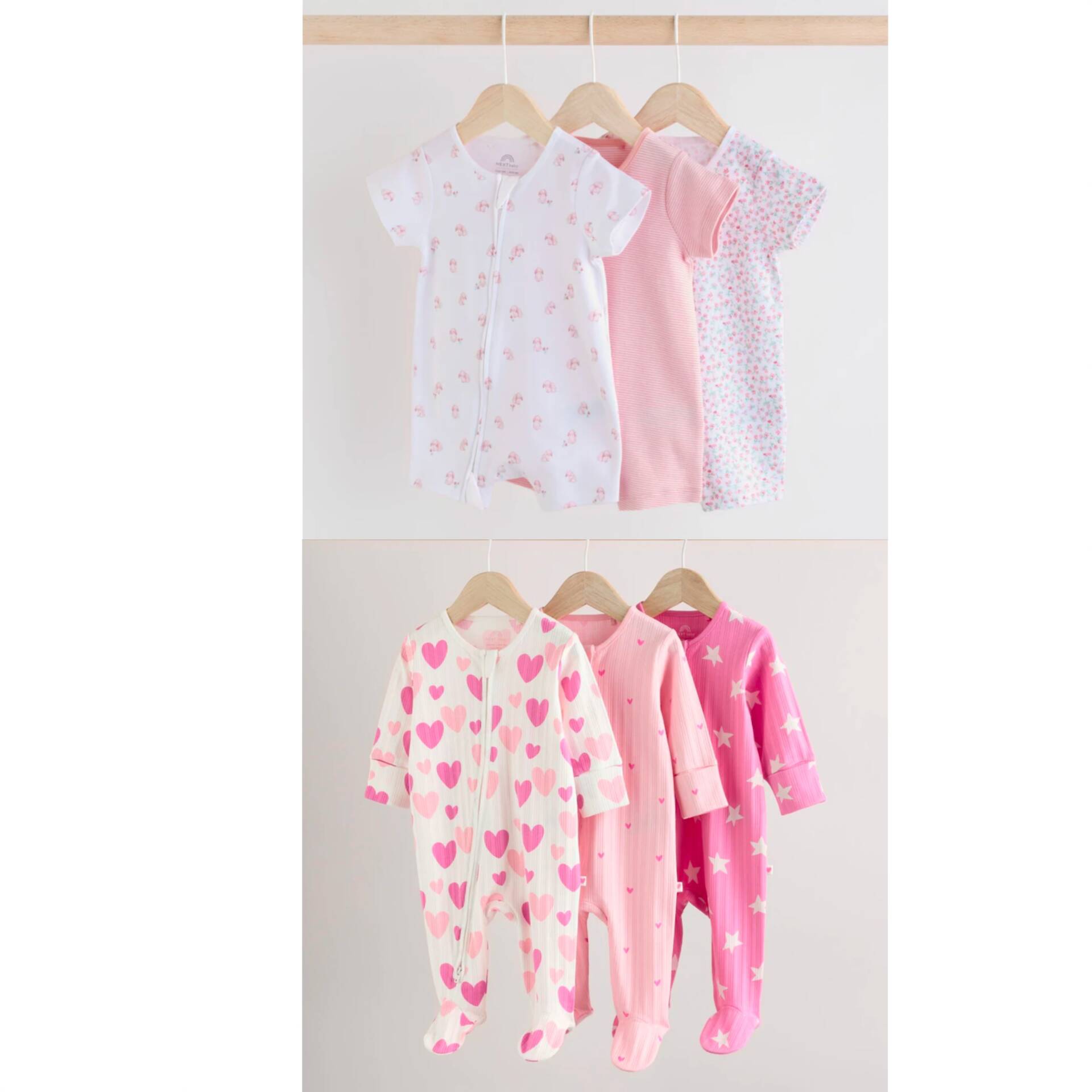 One pack of three clothes x2