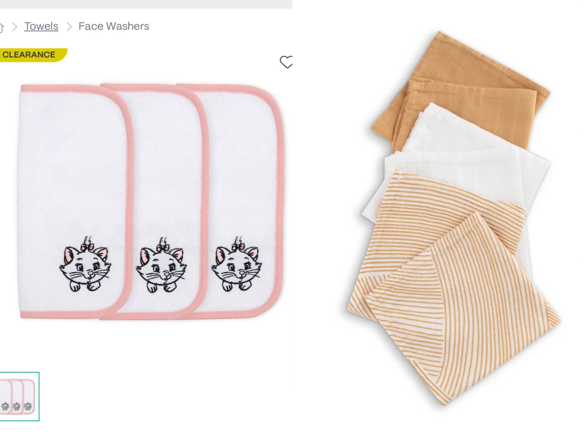Baby Bunting: Baby Face Washes x2 sets