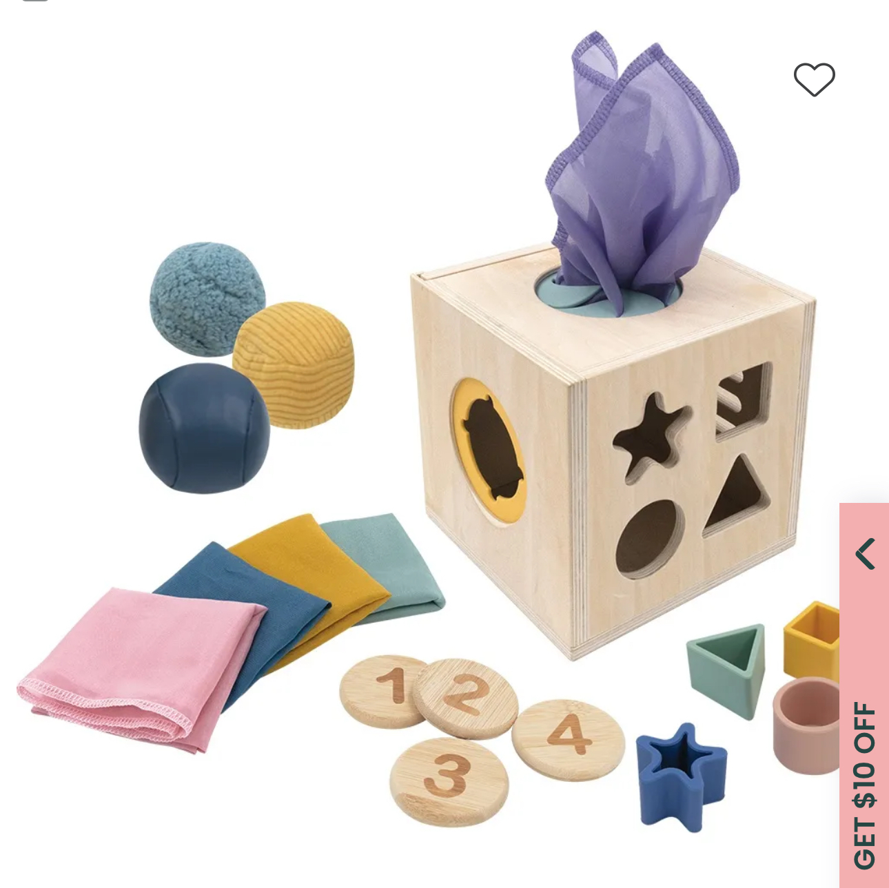Playground 4 In 1 Sensory Cube