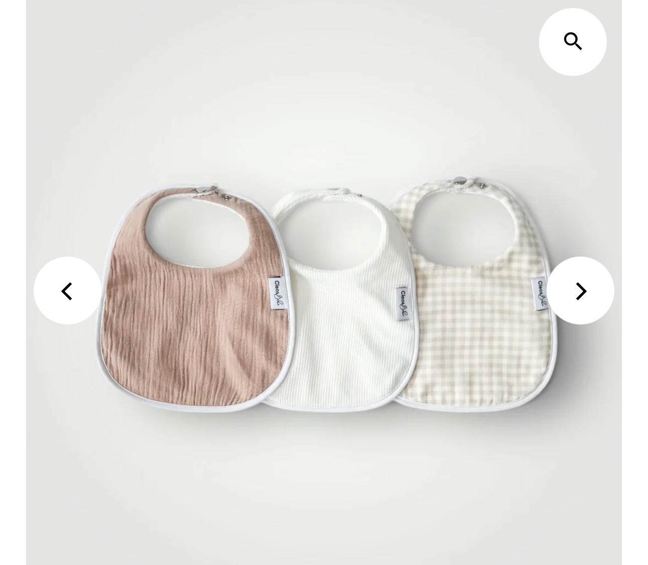 Pack of Three Classic or Bandana Waterproof Bibs