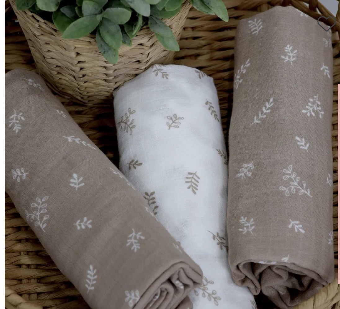 Organic swaddles