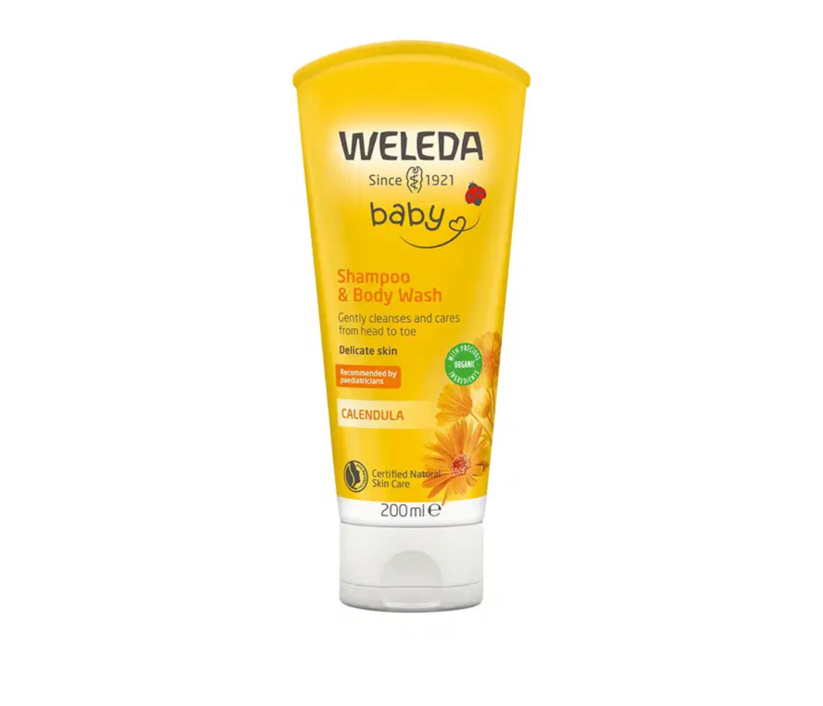 Natural baby wash
