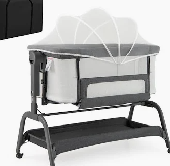 BABY JOY 4 in 1 Rocking Baby Bassinet