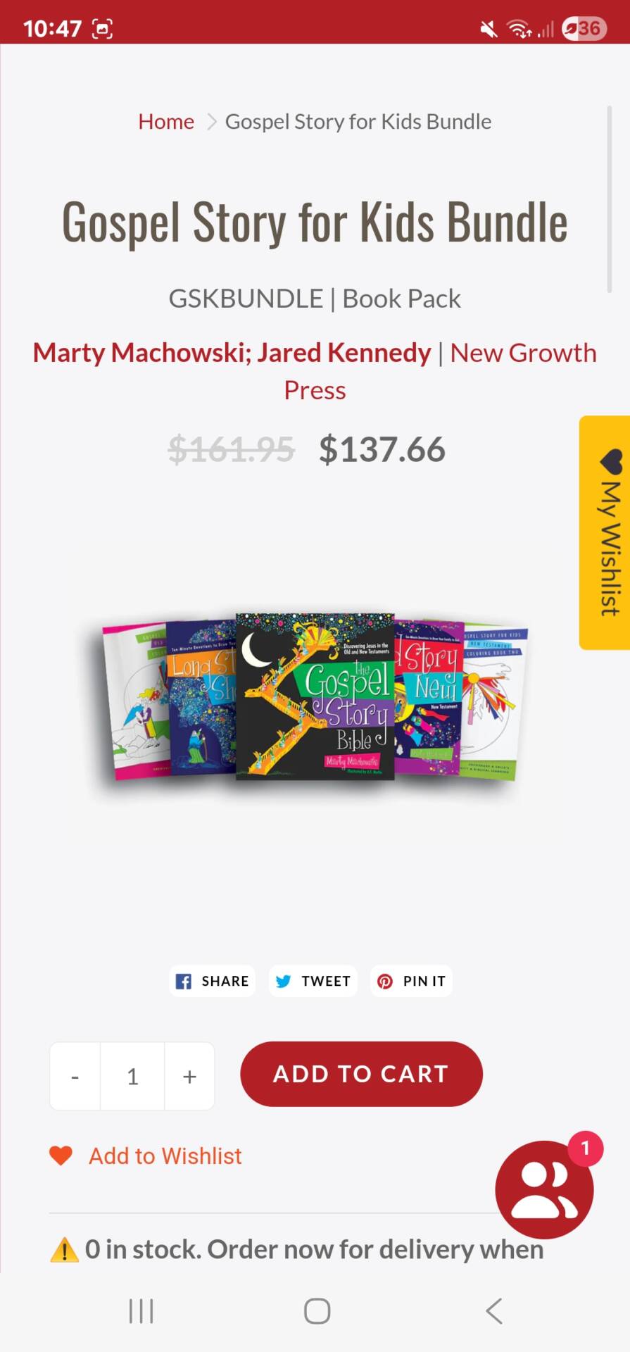 Bible and colouring books