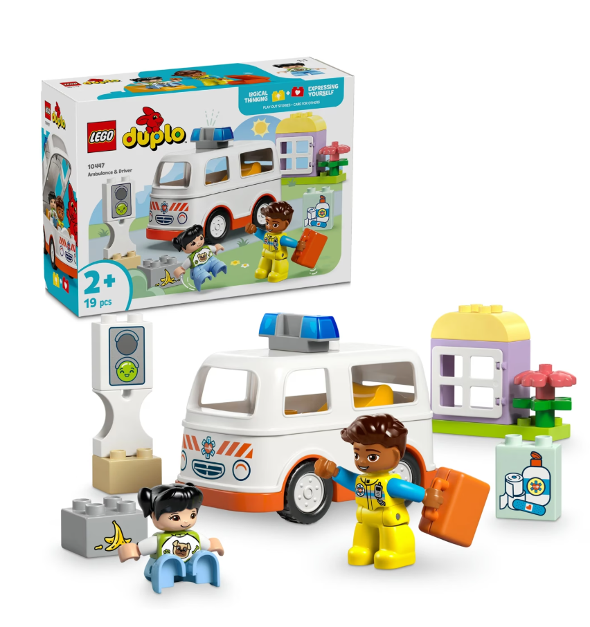 LEGO® DUPLO Town Ambulance & Driver 10447