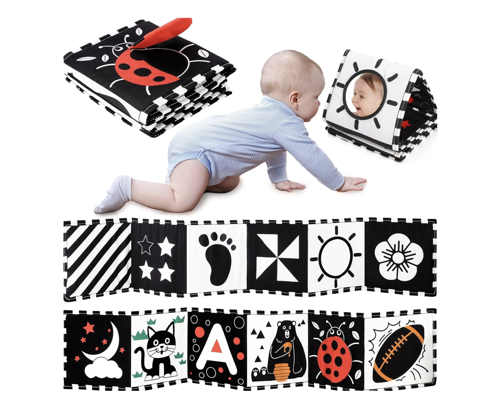 Montessori Baby Sensory Book